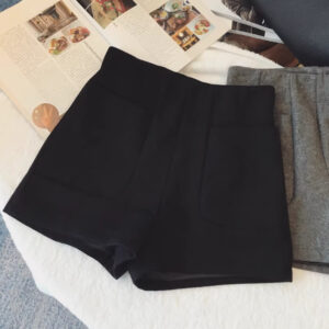 New Wide-leg High-waisted Cropped Shorts