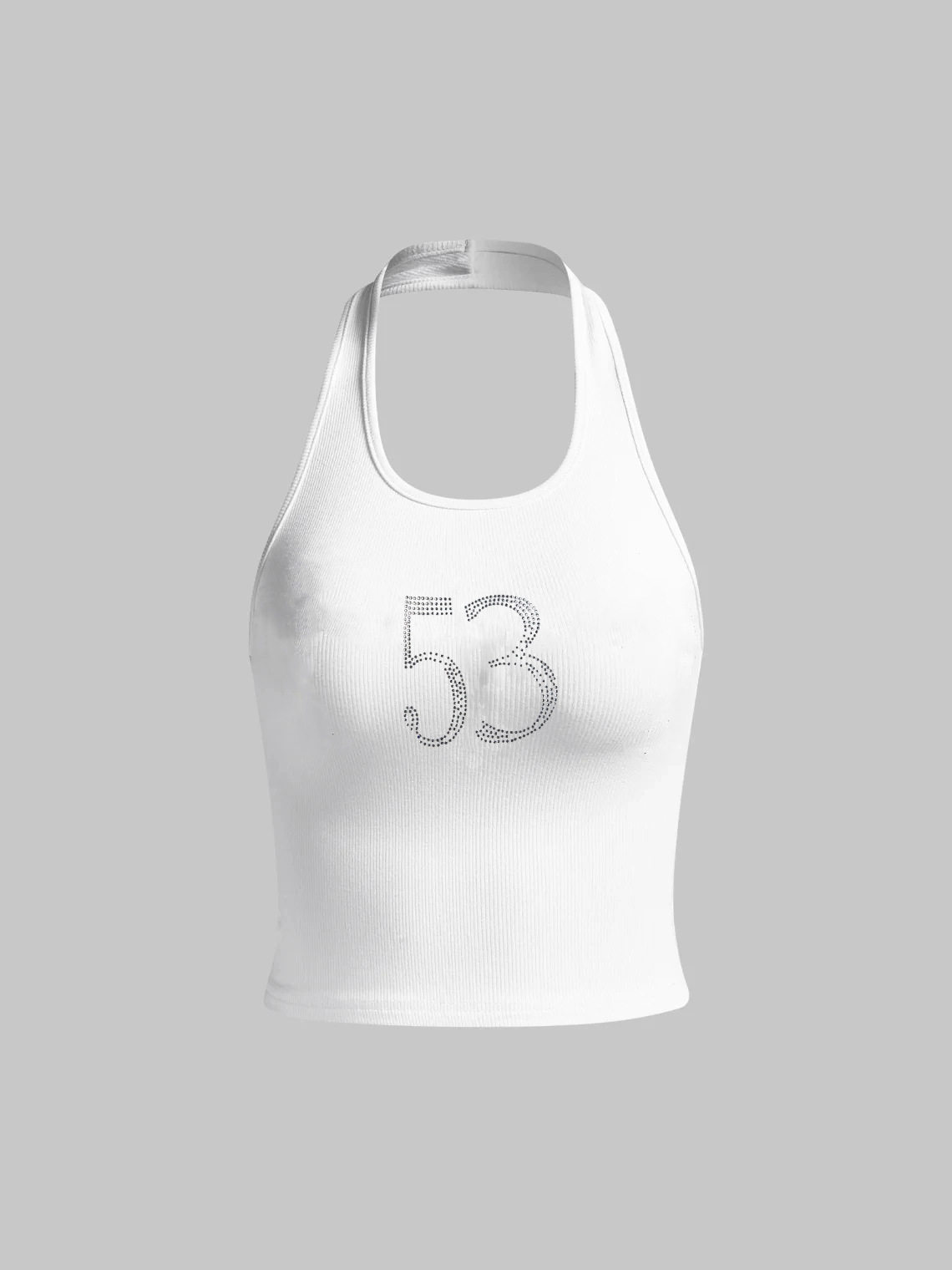 Tight-fitting Hot Pants With A Low Waist And Rhinestone Detailingperfect For Summer - Image 6