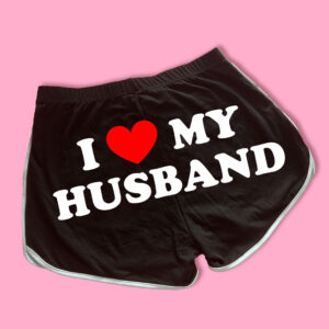 Stylish Casual Sports Shorts With Letter Print