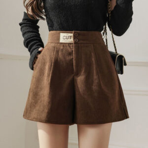 Women's Fleece Lined Corduroy Casual Pants