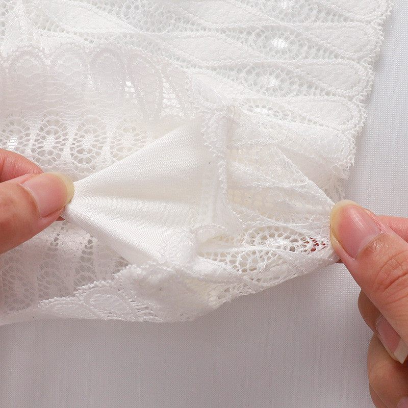 Women's Lace Panties Mid-low Waist Cross Belt - Image 10