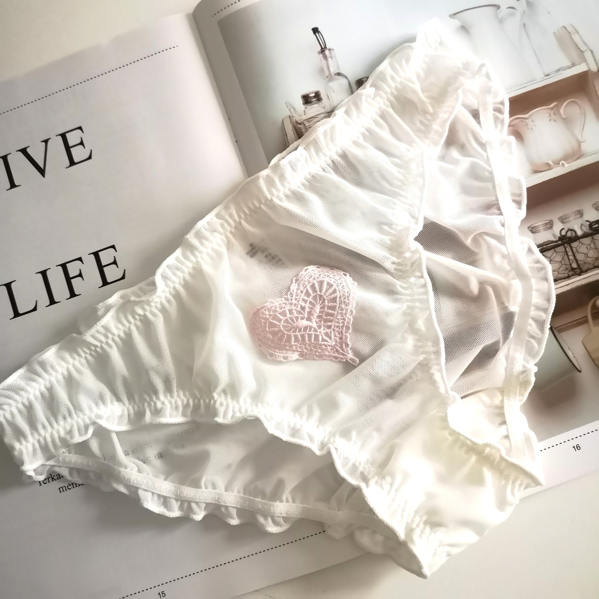 Japanese New Soft Girl Lace Panties Female - Image 5