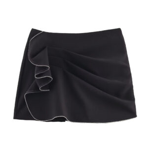 Fashionable And Sexy Pleated Mini Skirt
