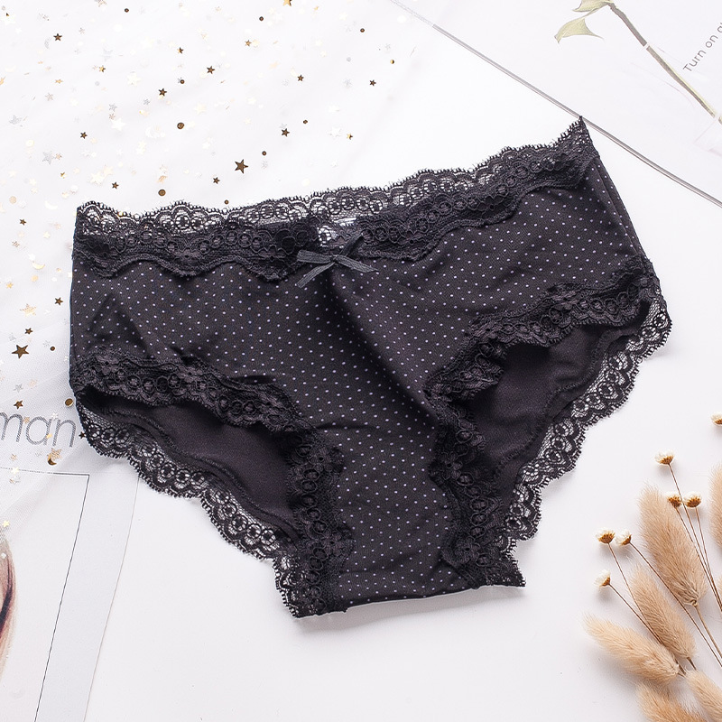 Women's Seamless Low Waist Lace Panties - Image 5