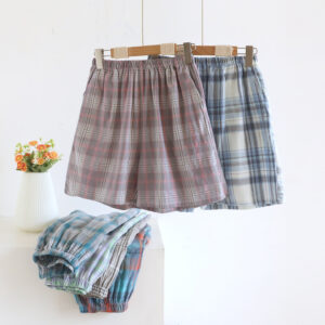 Home Sleeping Pants Pure Cotton Gauze Can Be Worn Outside Loose And Simple