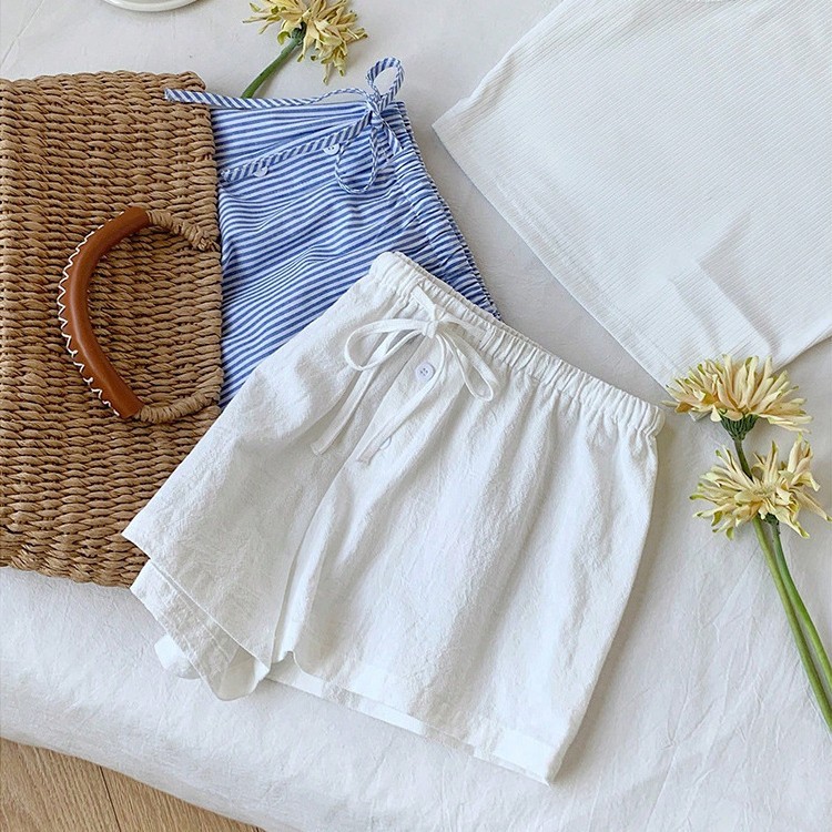 Female Loose Slimming And All-matching Home Pants