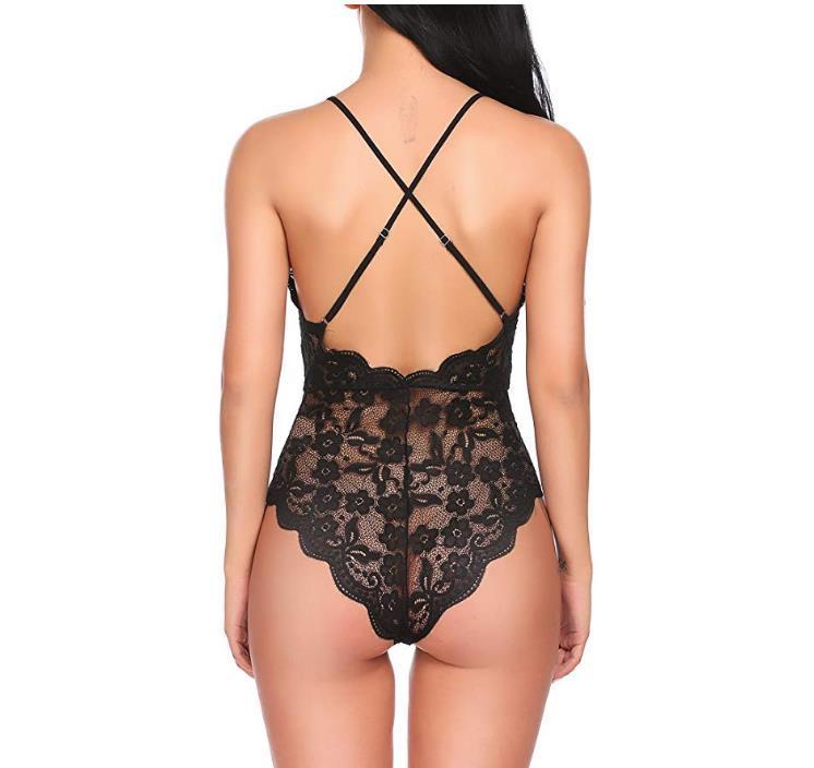 Lingerie Lace Coveralls - Image 2