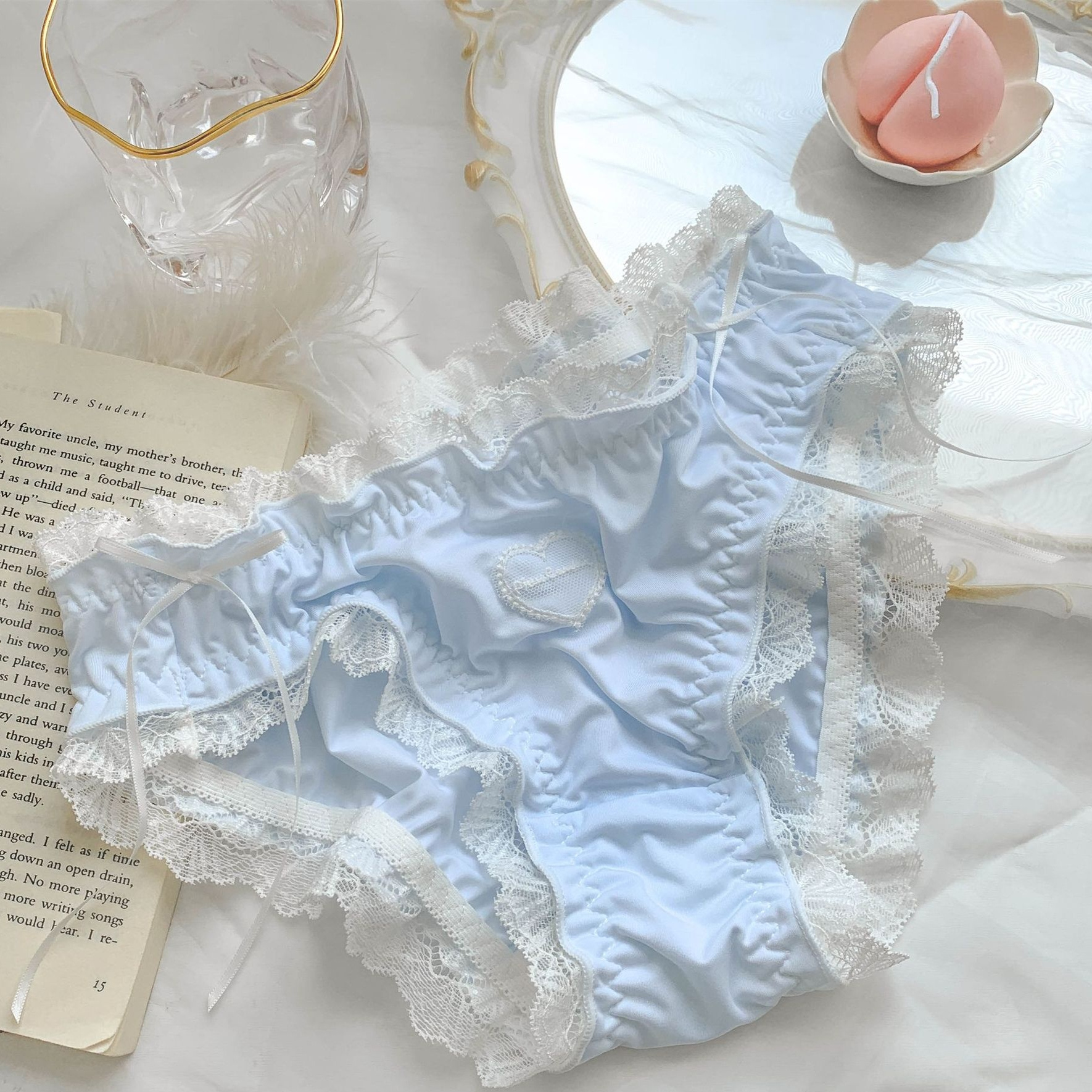 Girl's Pure Desire Panties Women's Short Mid-waist Underwear - Image 6