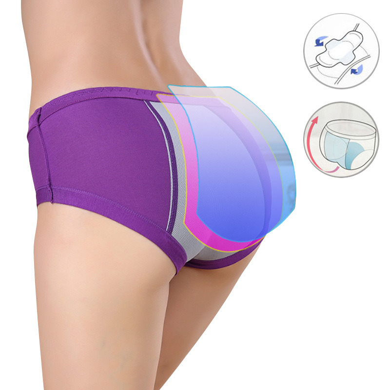 Leakproof Women Panties Waterproof Menstrual Underwear Heavy - Image 5