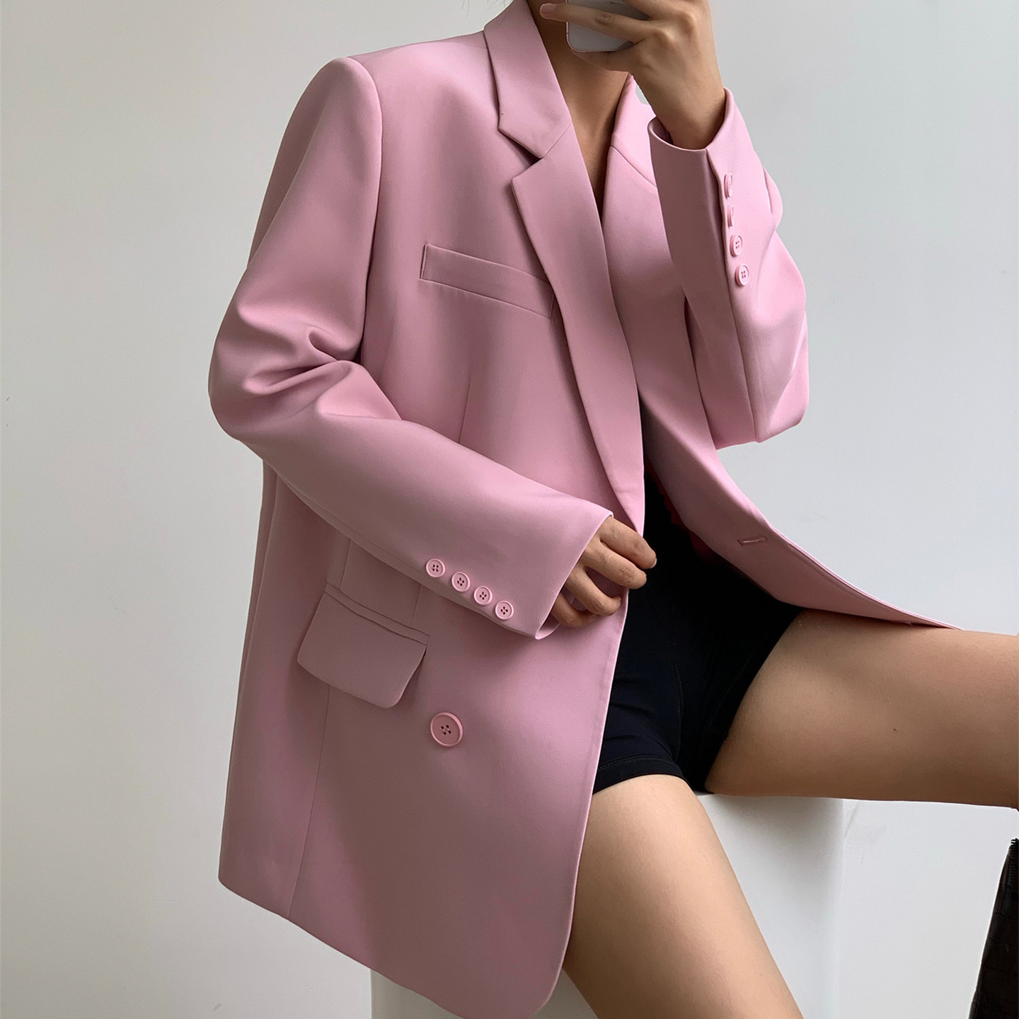 Women's Loose And Casual Temperament Suit Jacket - Image 6