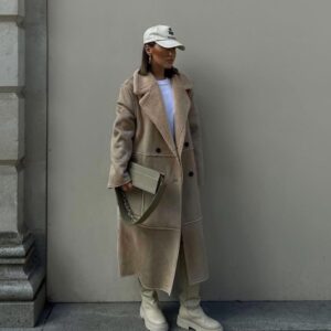 Ladies Fashion British Style Winter Coat Premium Sense