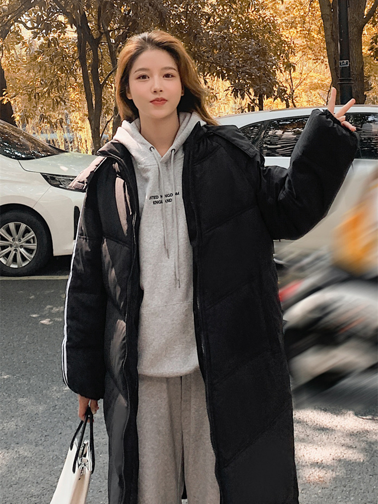 Women's Mid-length Design Niche Thickened Padded Coat - Image 5