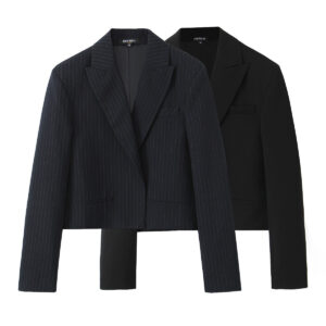 Women's Fashion Loose-fitting Long Sleeves Short Suit Coat