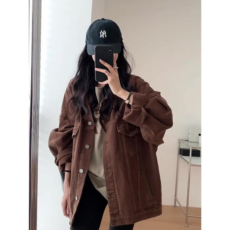 American Vintage Denim Cargo Pants Jacket - Image 6