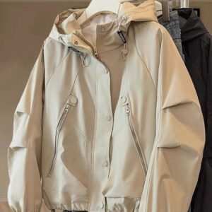 Loose Windproof Jacket Baseball Uniform For Women