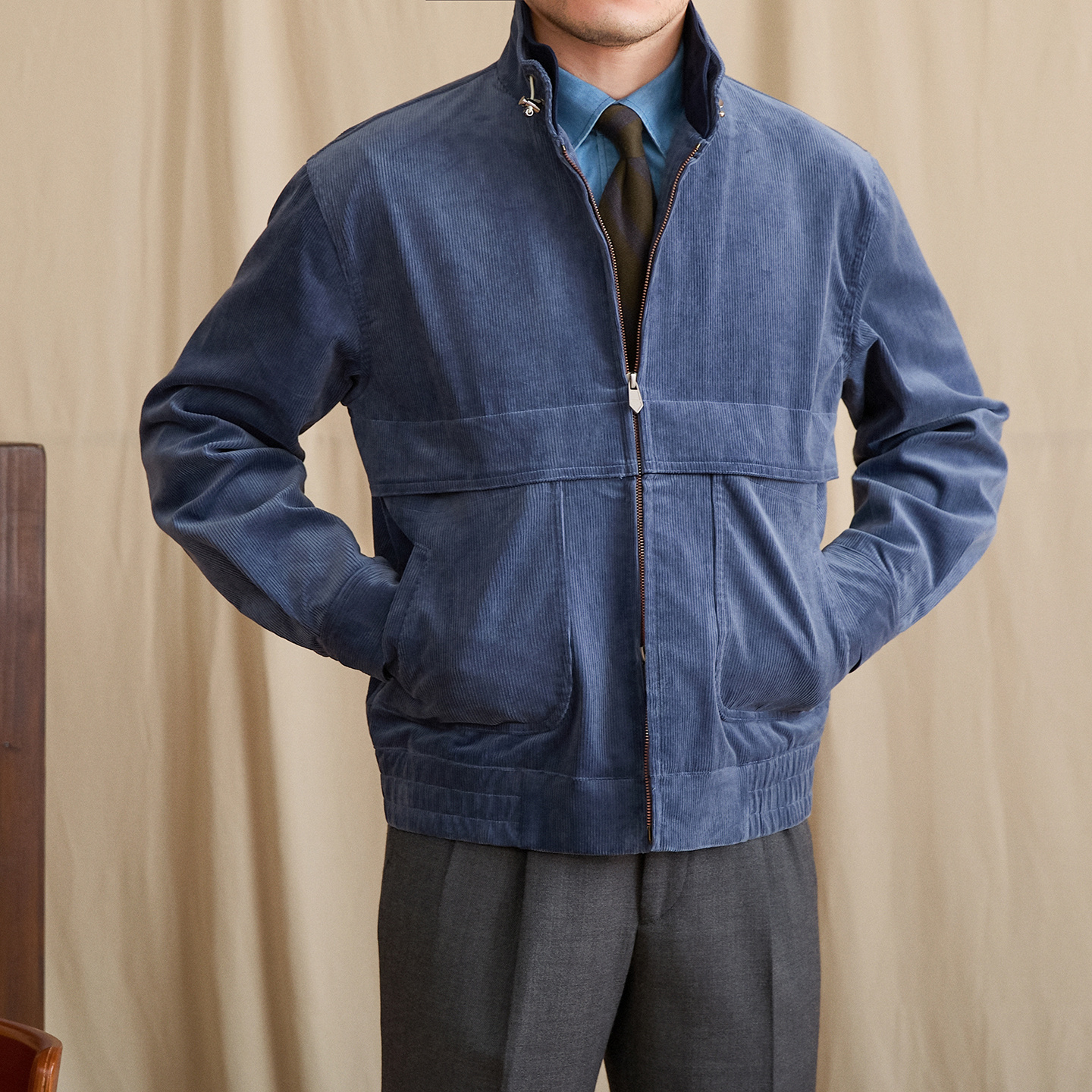 Pure Cotton Fashionable Warm Casual Retro Easy Matching Coat Tide - Image 2