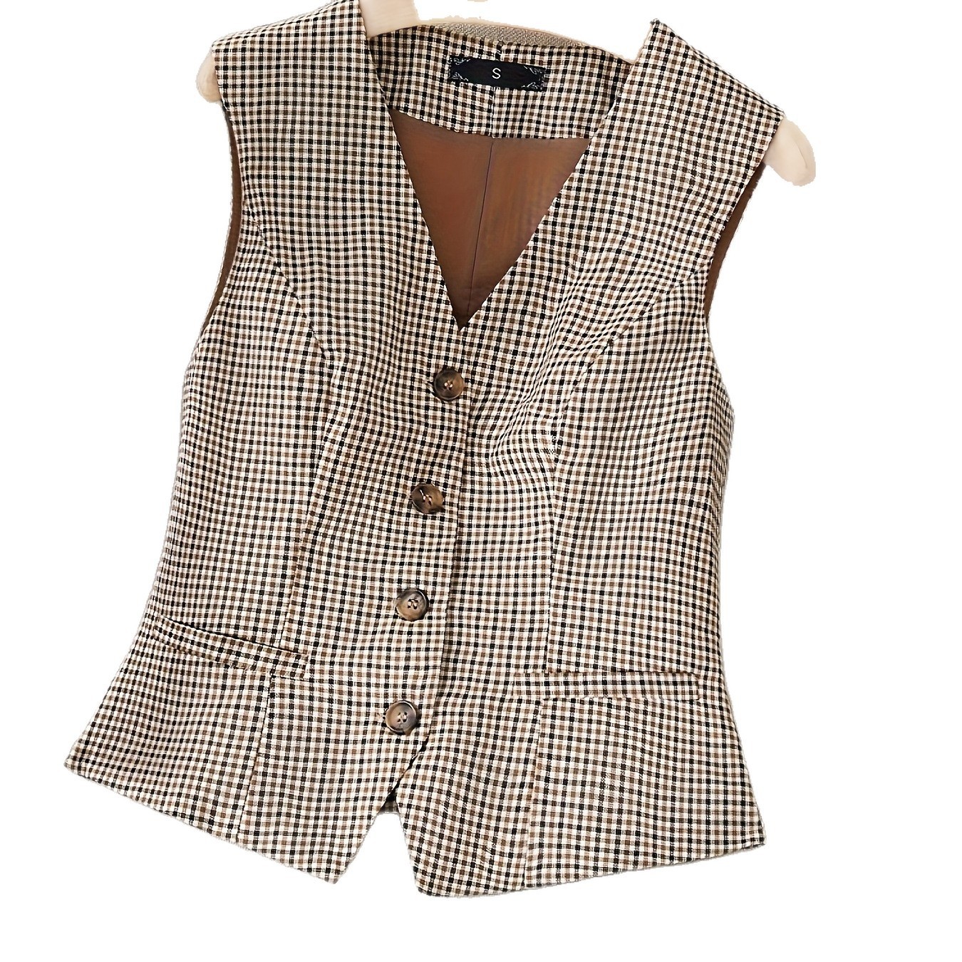 Fashionable All-match Slim Fit Sleeveless Waistcoat Vest Women - Image 2