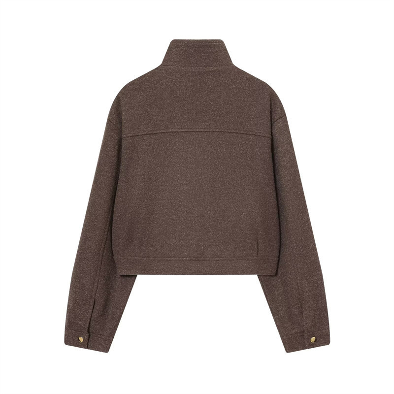 Women's Casual Loose Design Long Sleeve Jacket - Image 2