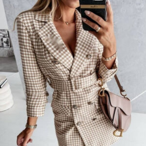 Women's Long-sleeved Waist-cinching Colorful Suit Jacket