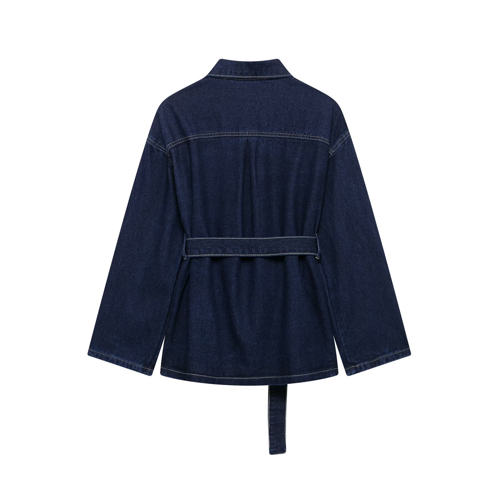 Women's Retro Denim Pants Set - Image 2