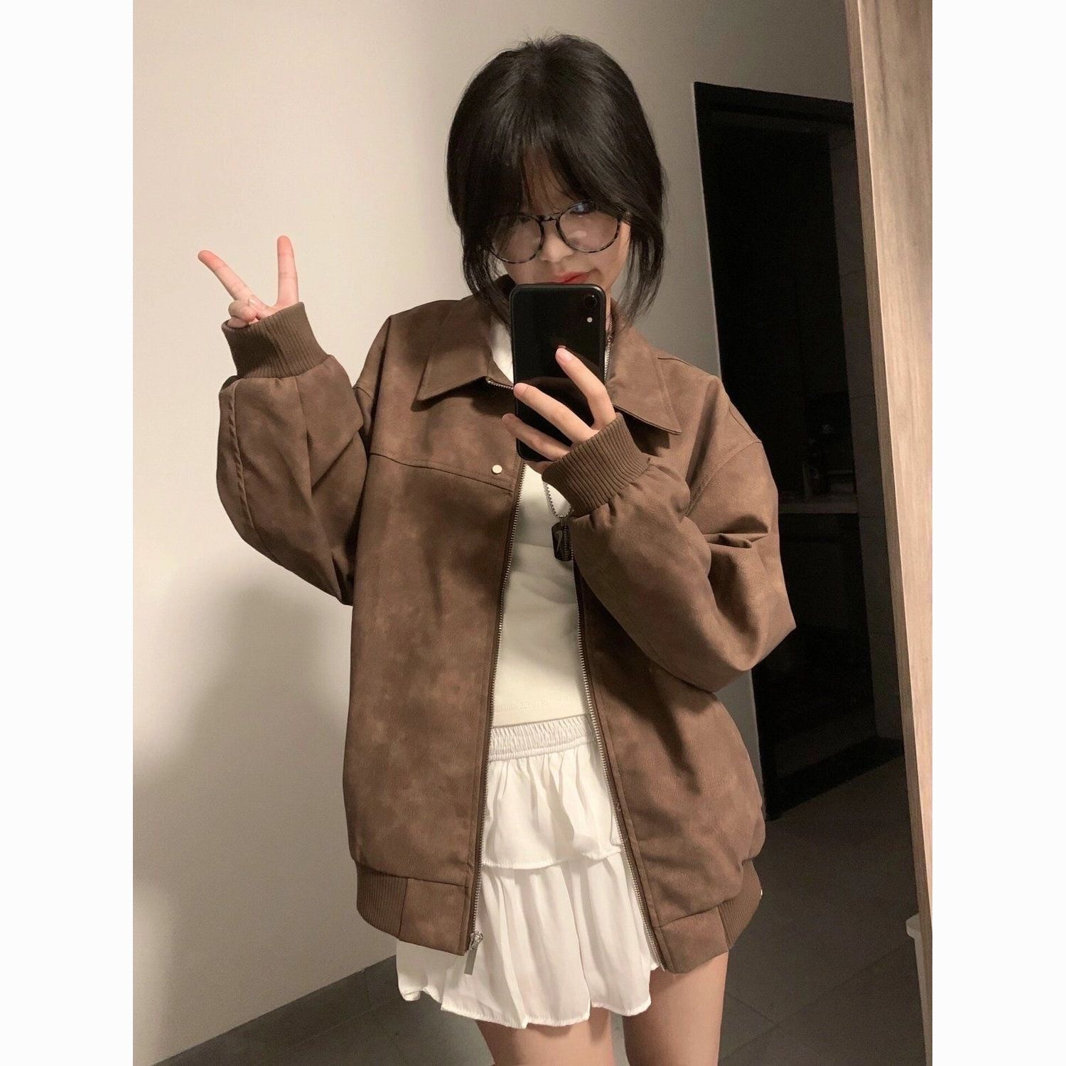 American Retro High-end Lapel Couple Casual Jacket - Image 3