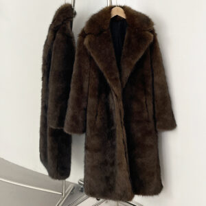 High-quality Artificial Fur Faux Fur Coat For Women