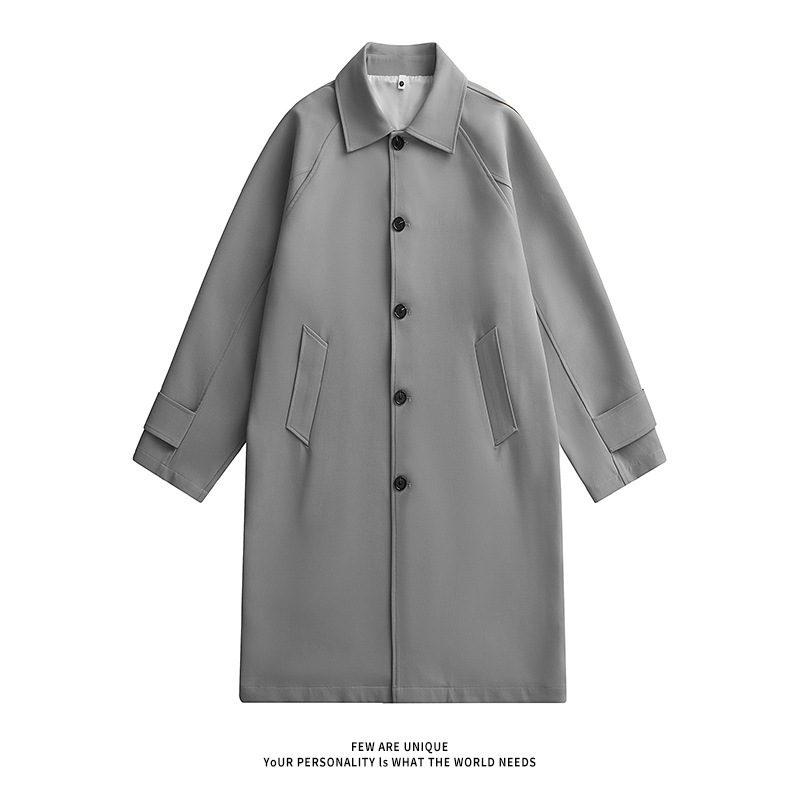 Fashionable Coat, American, British, Retro And Simple Mid-length - Image 6