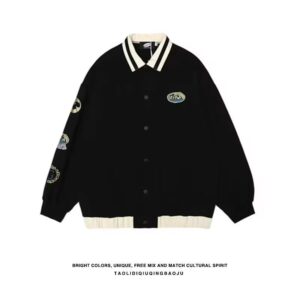 Street Couple Patchwork Jacket Women