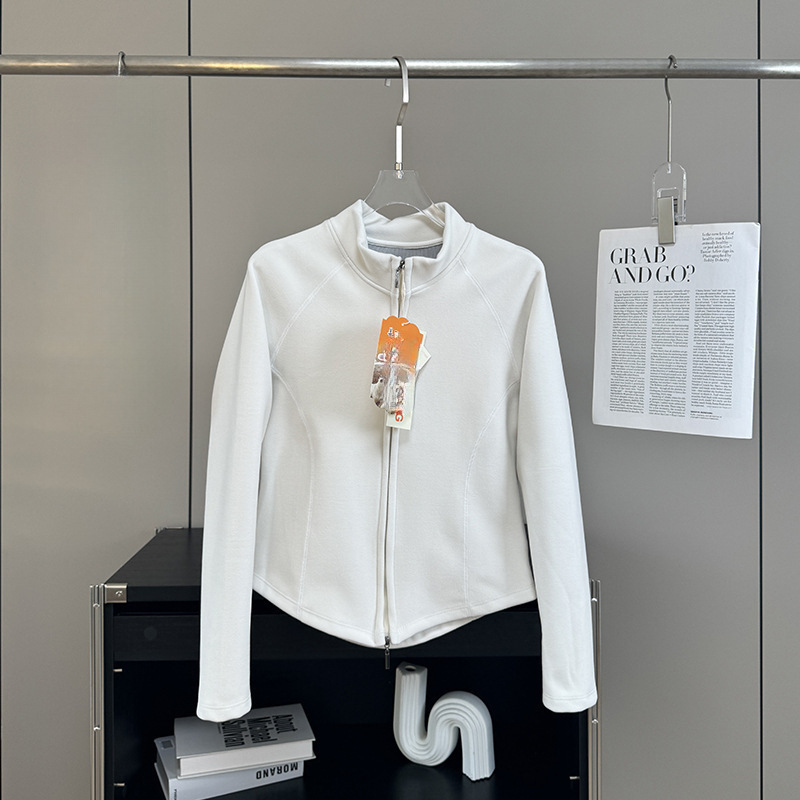 Women's Double Faced Fleece Thermal Cardigan Coat - Image 6