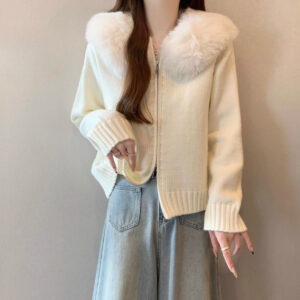 Women's Loose-fitting Chic Knit Cardigan Top