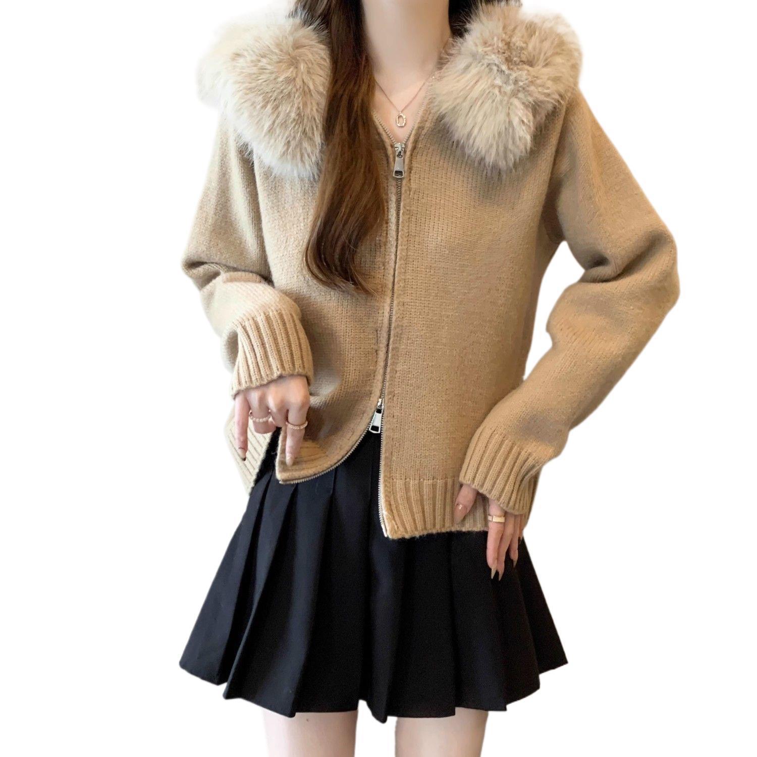 Women's Loose-fitting Chic Knit Cardigan Top - Image 6