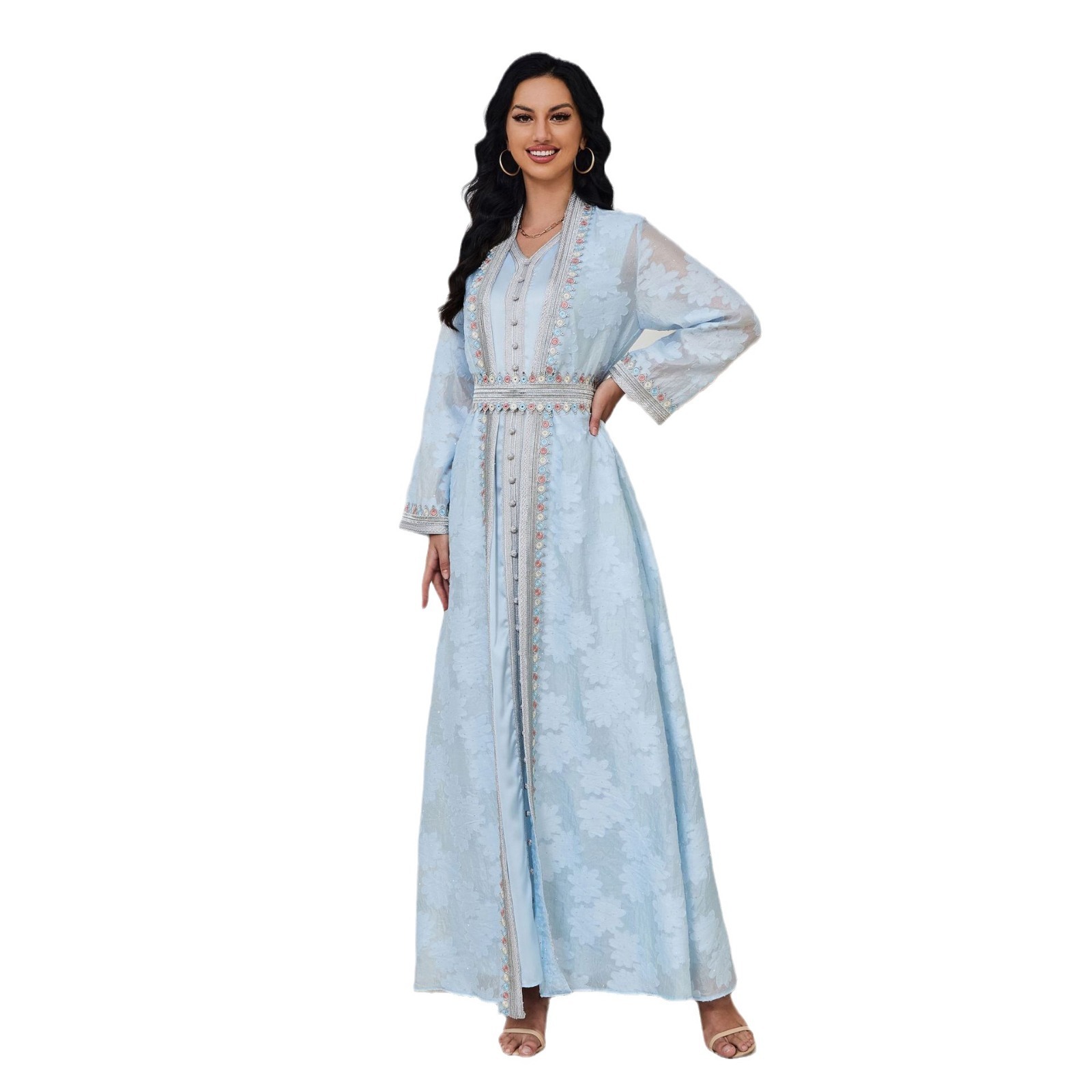 Middle East Women's Muslim Dress Elegant Dress - Image 5