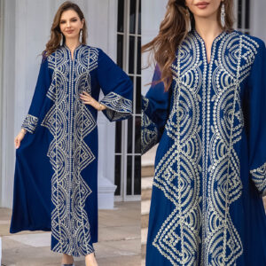 Muslim Women's Wear Robe Sequined Embroidery
