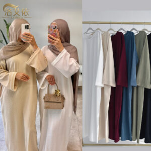 Turkey Dubai Spring, Summer, Autumn And Winter Loose Casual Dress