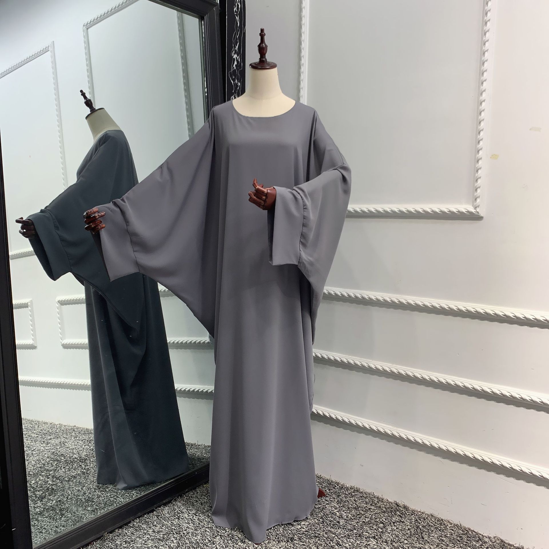 Middle East Dubai Turkish Robe Dress - Image 9