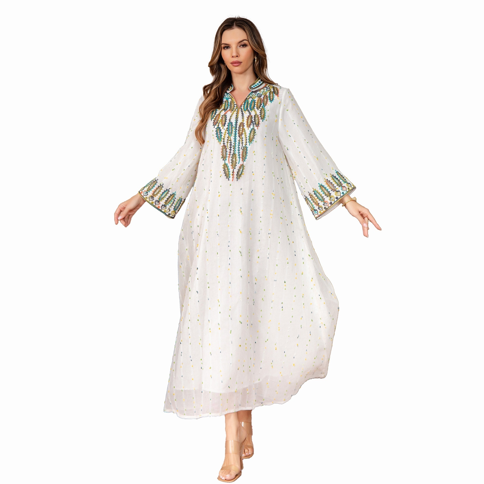 New Women's Dubai Elegant Arabic Robe - Image 2