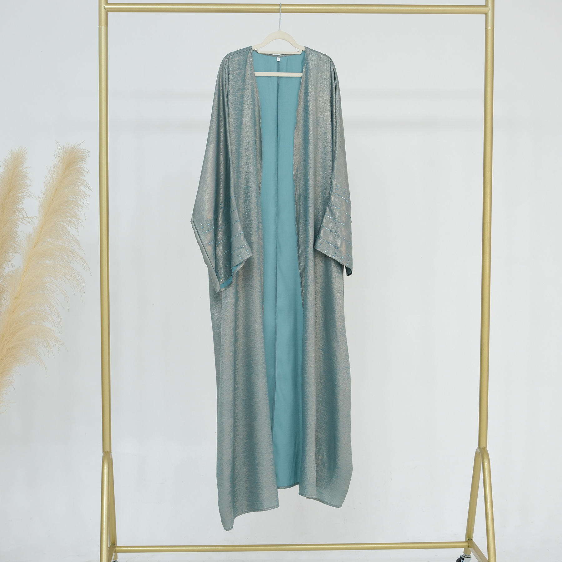 Fashion Stitching DUBAI Turkish Elegant Robe - Image 8