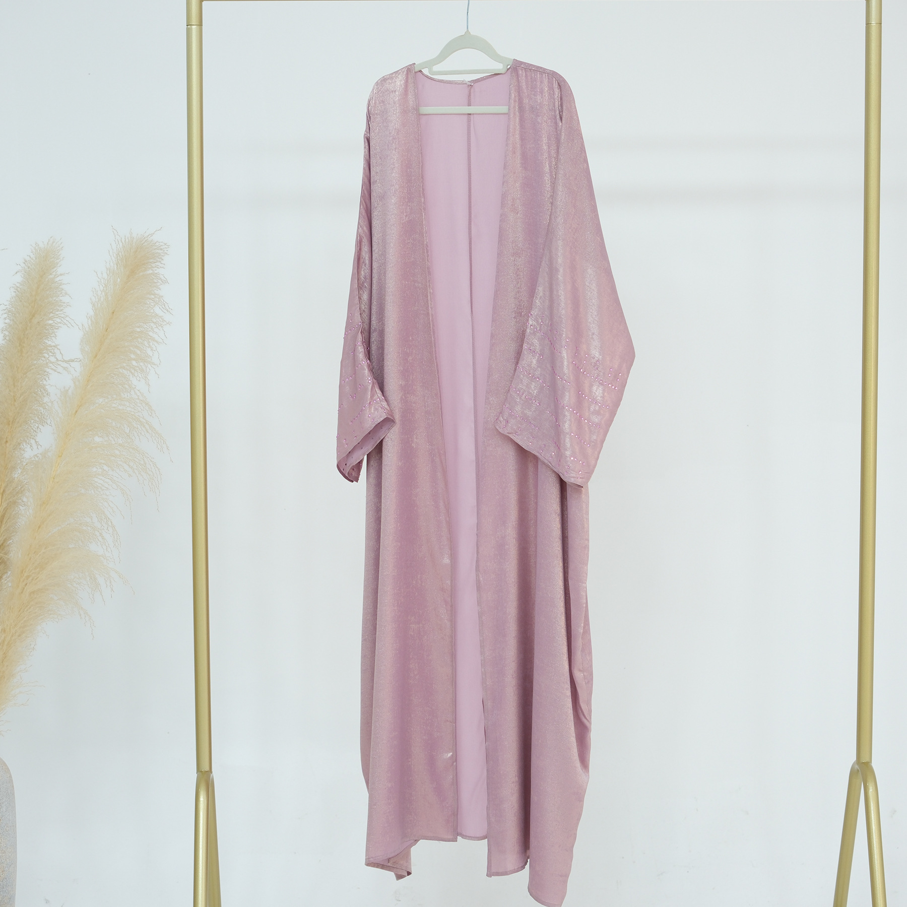 Fashion Stitching DUBAI Turkish Elegant Robe - Image 9