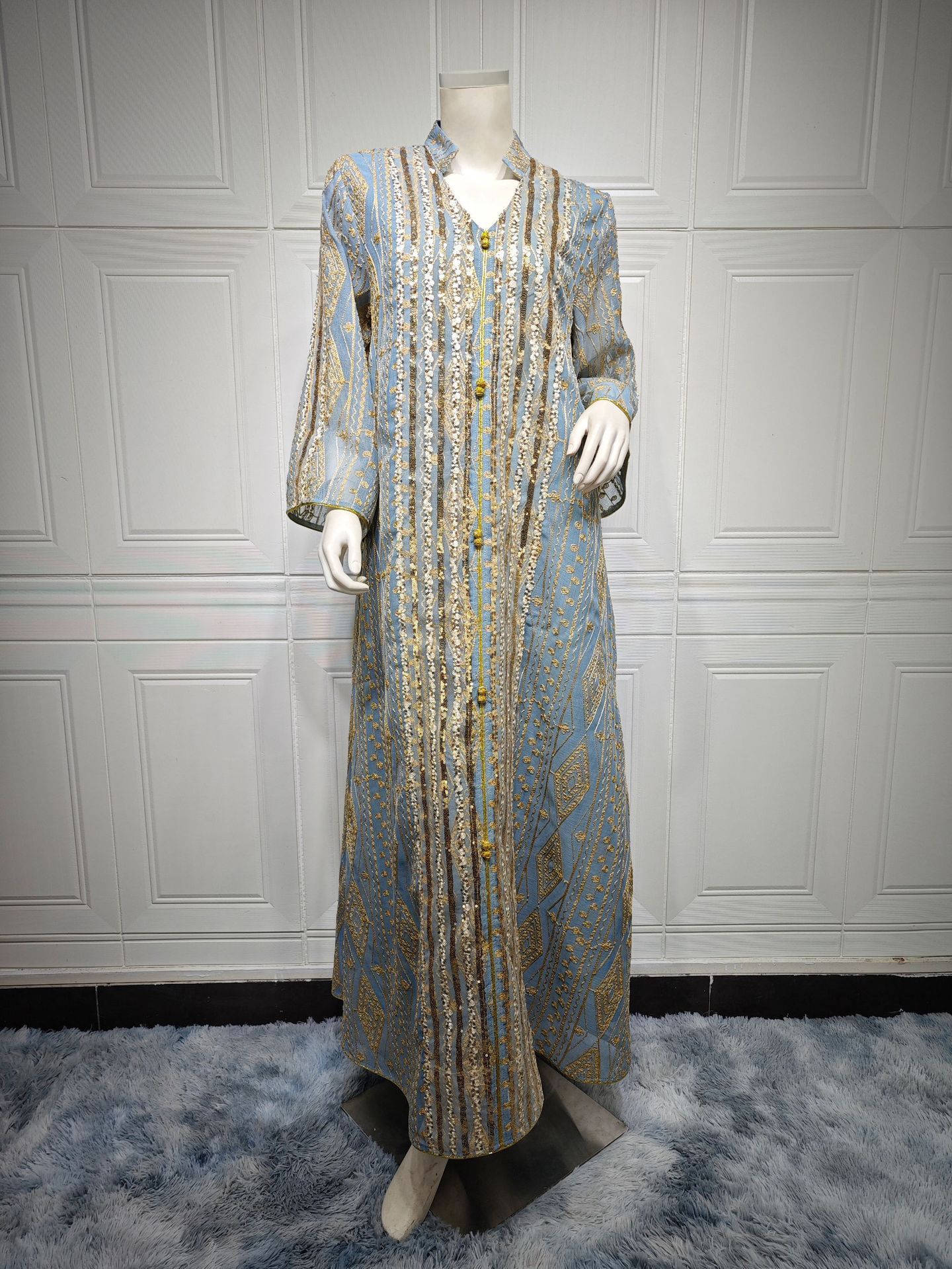 Women's Fashion Dress Dubai Robe - Image 6