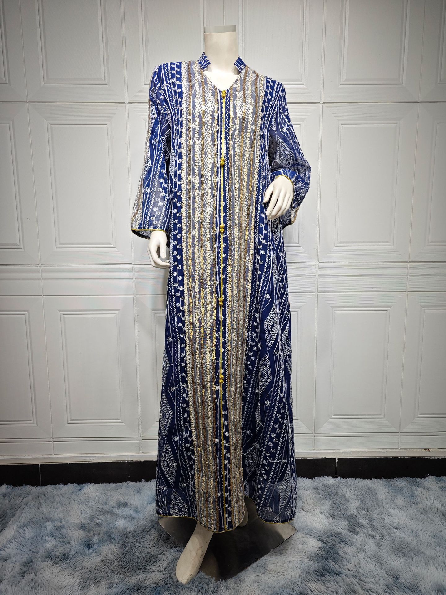 Women's Fashion Dress Dubai Robe - Image 8