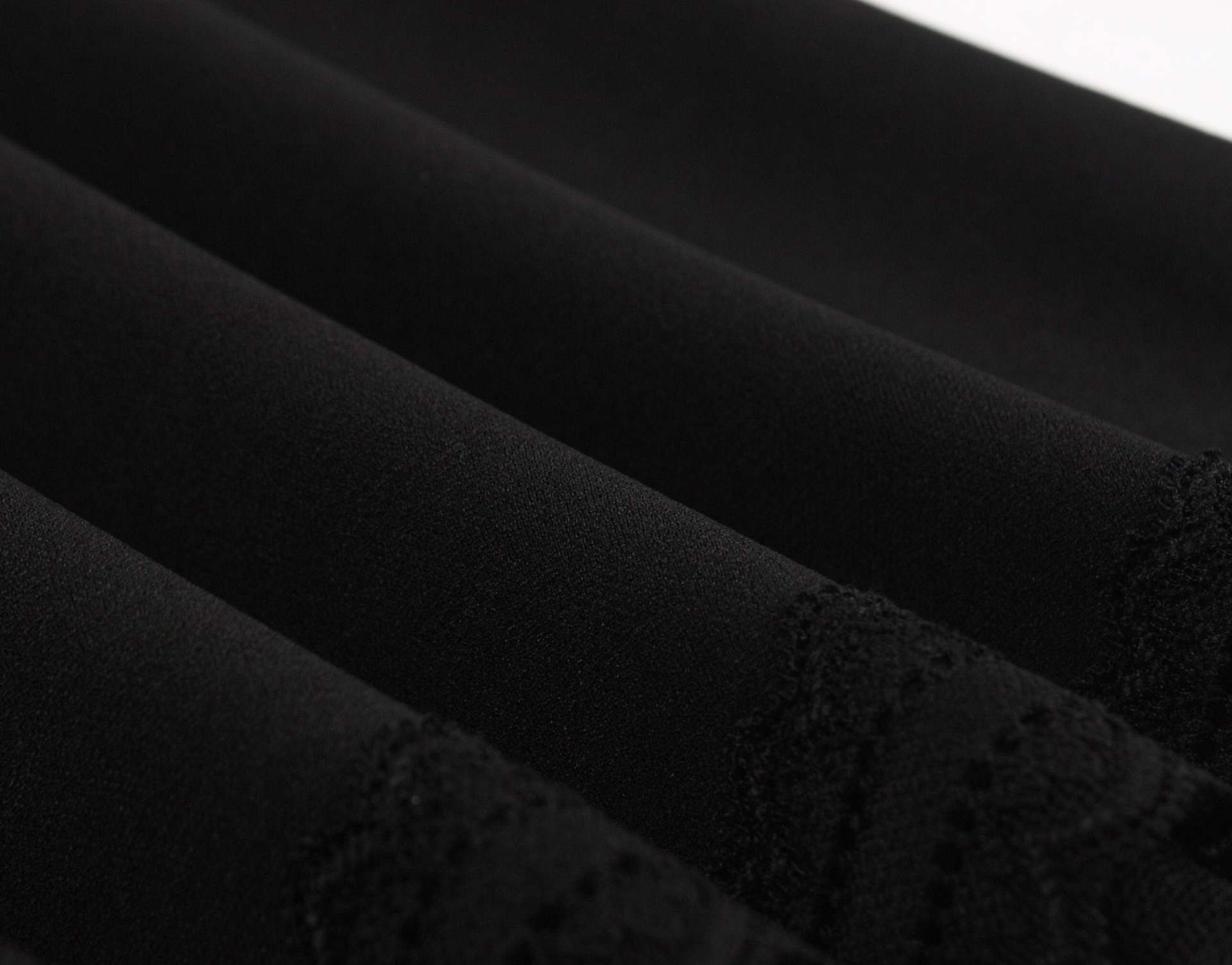 Elegant Womens Ruffled Collar Mesh Patchwork Hollow-Out Dress - Image 4