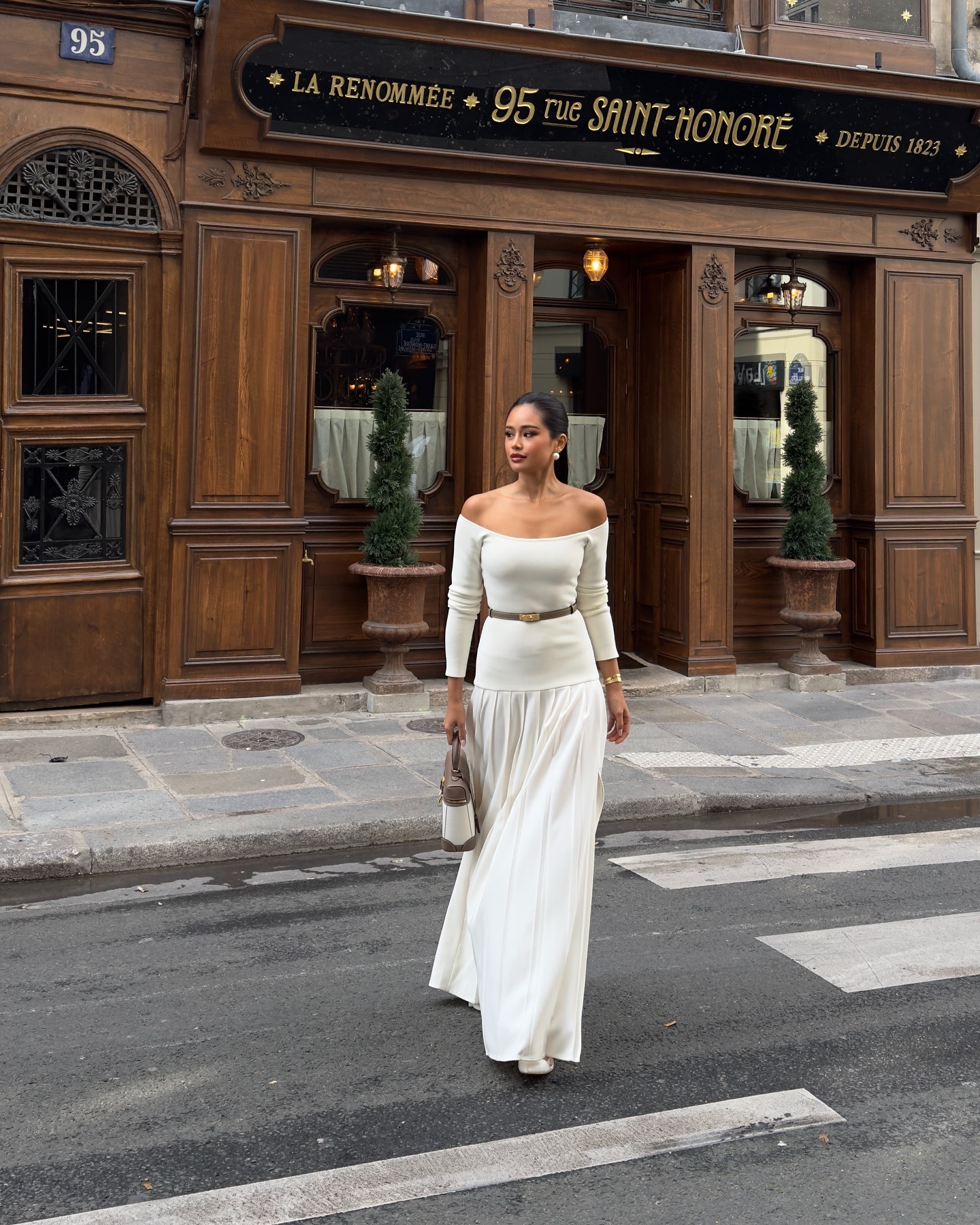 Seamless Off-shoulder European And American-style Dress For Women - Image 7