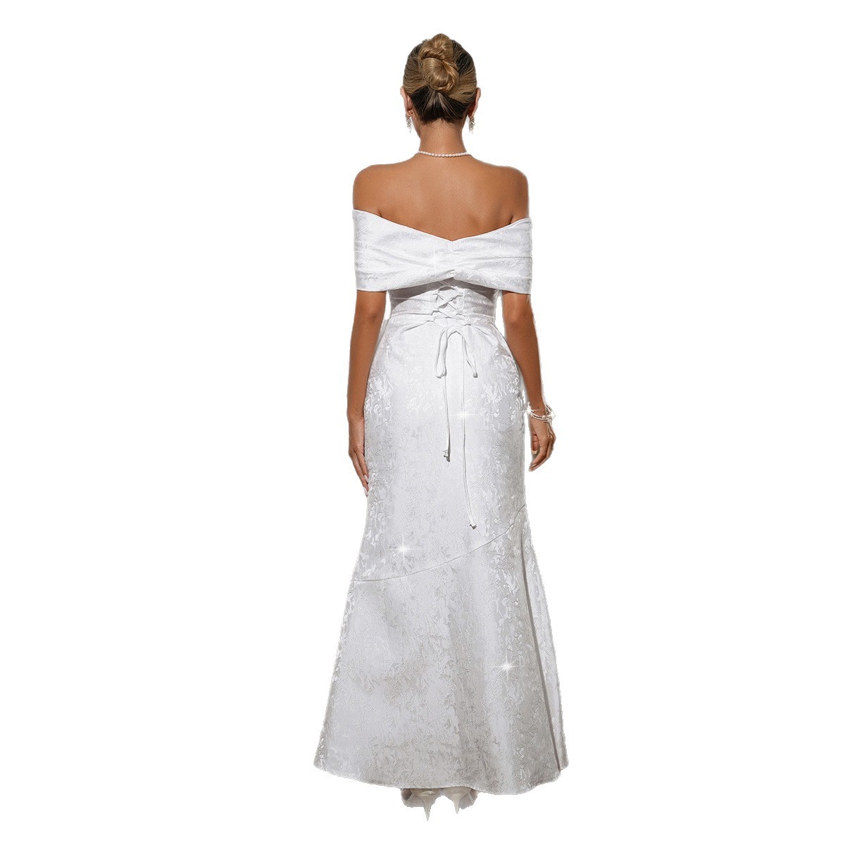 French-style Elegant Socialite-inspired Tube Dress For Women - Image 5