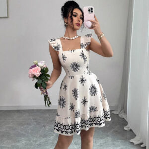 Fashionable Minimalist And Slim Fit Womens Dress