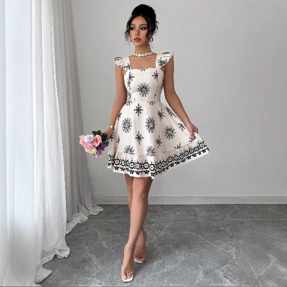 Fashionable Minimalist And Slim Fit Womens Dress - Image 3