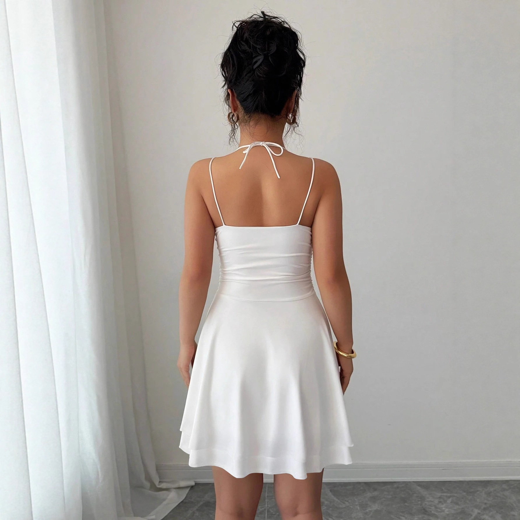 Waist-cinching Slip Dress Designed Specifically For Petite Women - Image 3