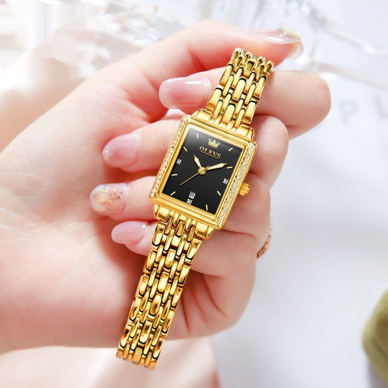 Women's All-match Simple Square Fashion Quartz Watch - Image 7