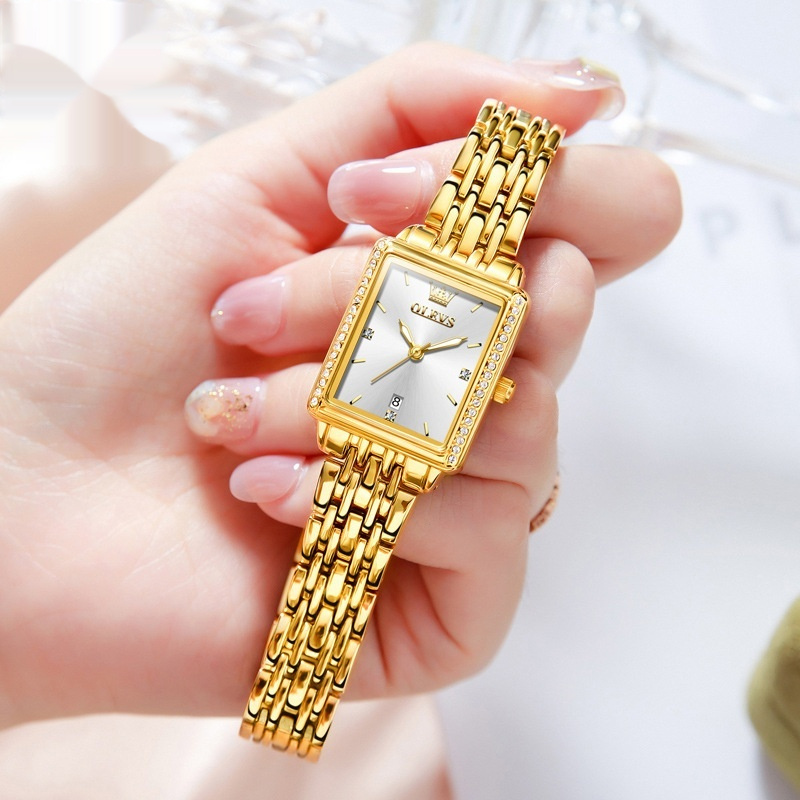 Women's All-match Simple Square Fashion Quartz Watch - Image 8