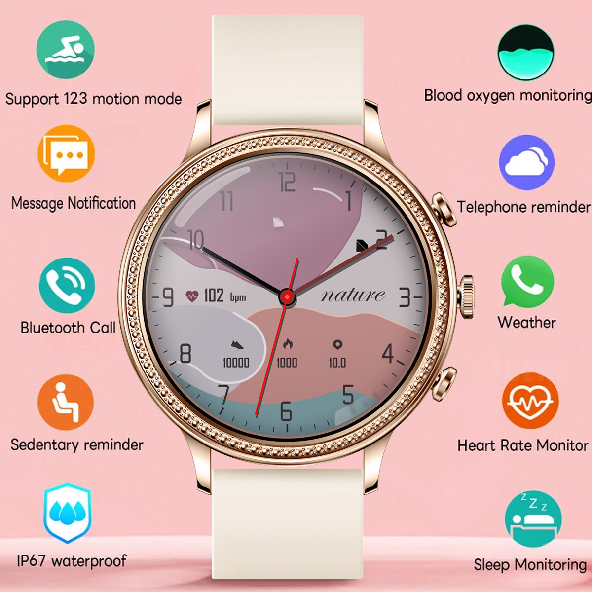 Women's Stylish And Versatile Sport Smart Watch - Image 2