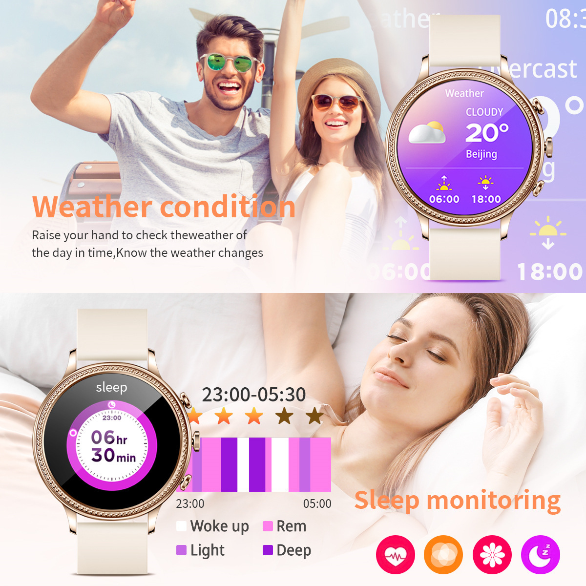 Women's Stylish And Versatile Sport Smart Watch - Image 4